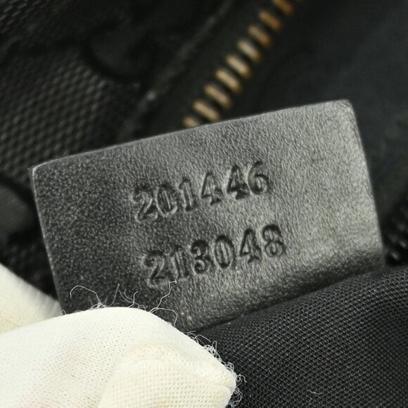 Gucci Black GG Shoulder Bag 201446 213048 NQ02973 BNN05 - Picture 8 of 9